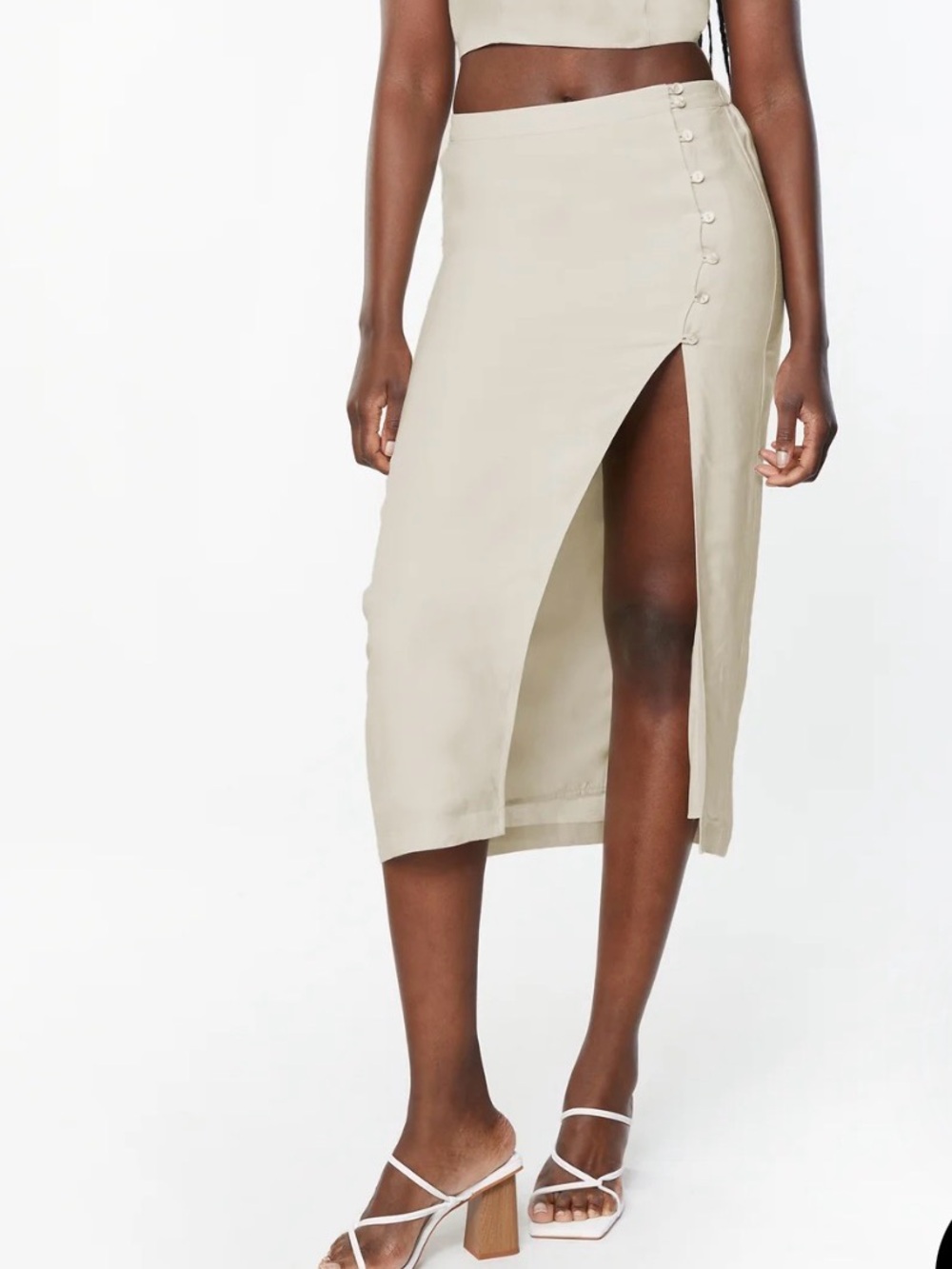 Oak + Fort Midi Skirt